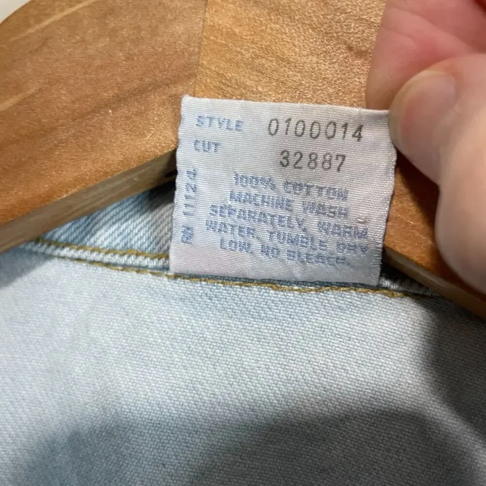 Baby Guess Jean Jacket - Size Large - Picture 7 of 7